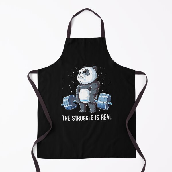 Item preview, Panda The Struggle Is Real Weightlifting Fitness Gym Funny designed and sold by ZacharyMarcus.