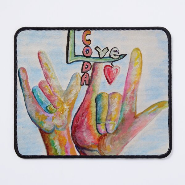 Item preview, CODA - Children of Deaf Adults designed and sold by EloiseArt.