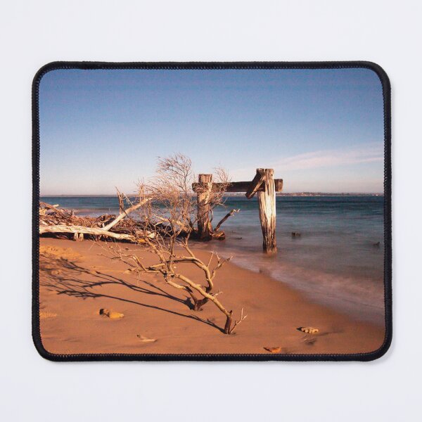 Item preview, Cattle Jetty, Point Nepean National Park, Portsea, Mornington Peninsula, Victoria, Australia designed and sold by Vicki Walsh.