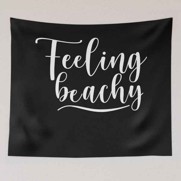 Item preview, Feeling Beachy. Fun Summer Beach Lover Design. designed and sold by That Cheeky Tee.