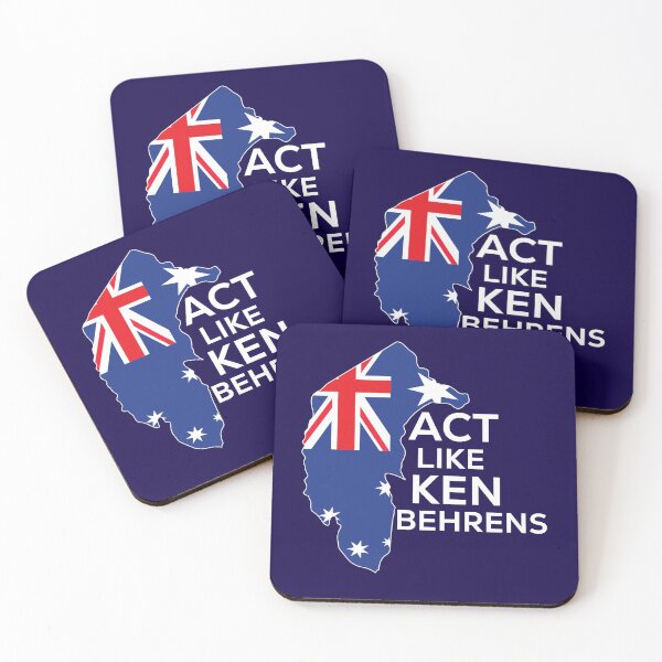 Item preview, Act Ken Behrens Australian Flag  designed and sold by champagnemoment.
