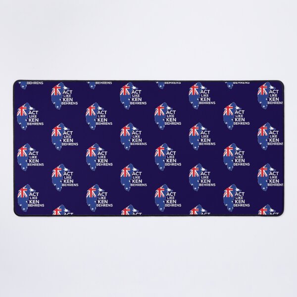 Item preview, Act Ken Behrens Australian Flag  designed and sold by champagnemoment.