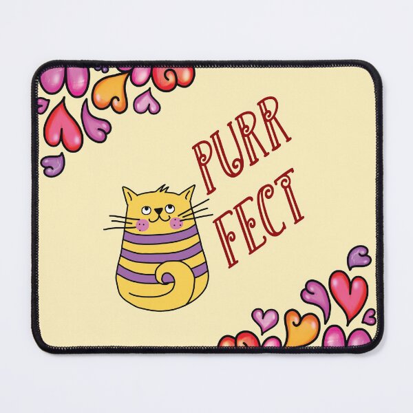 Item preview, Purrfect doodle cat designed and sold by Kidzz.