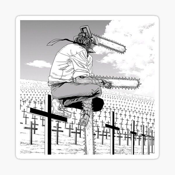 Chainsaw Man Danji Best Scene Sticker