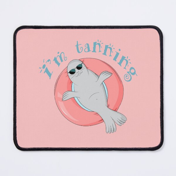 Item preview, Pink Tanning Seal  designed and sold by lmcvinco.