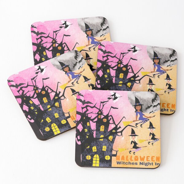 Item preview, Halloween Witches Night In designed and sold by Dream Bloom Gallery.