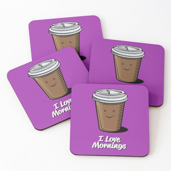 Item preview, I love Morning Coffee designed and sold by Vin  Zzep.