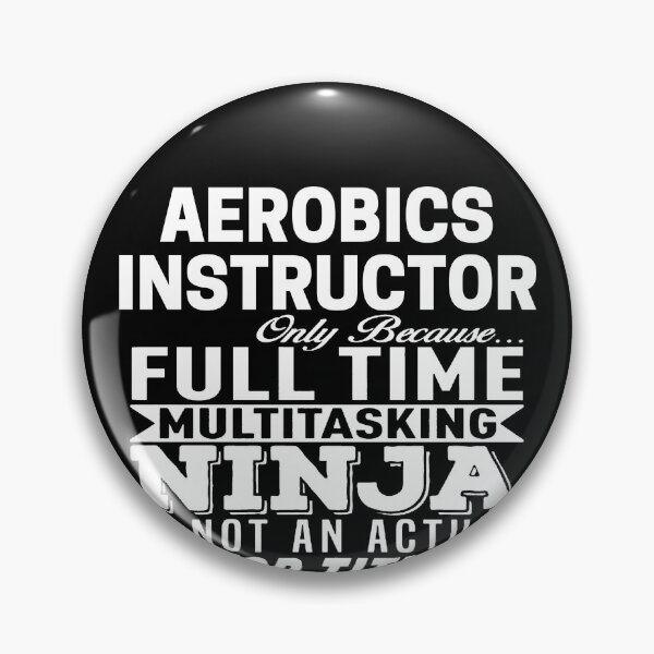 Item preview, Aerobics instructor designed and sold by clickmostro.