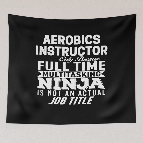 Item preview, Aerobics instructor designed and sold by clickmostro.