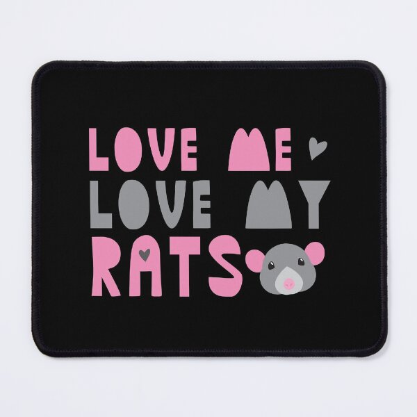 Item preview, Love me, LOVE MY RATS designed and sold by jazzydevil.