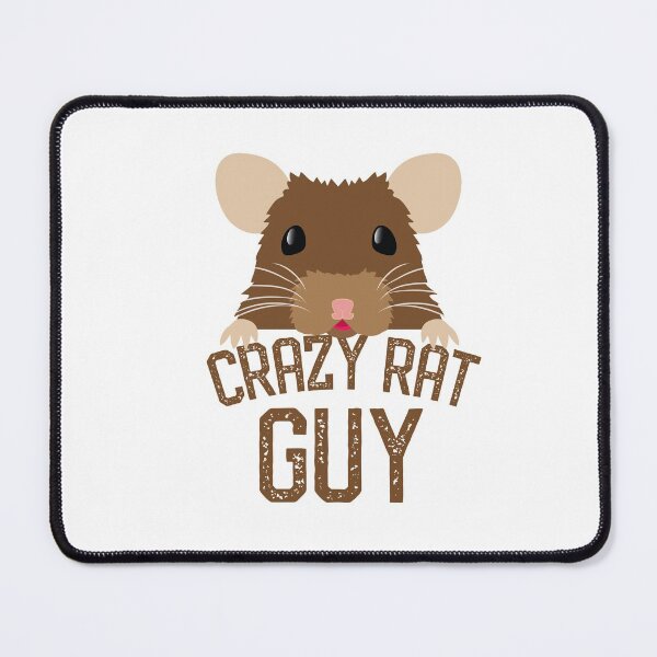 Item preview, Crazy Rat Guy designed and sold by jazzydevil.