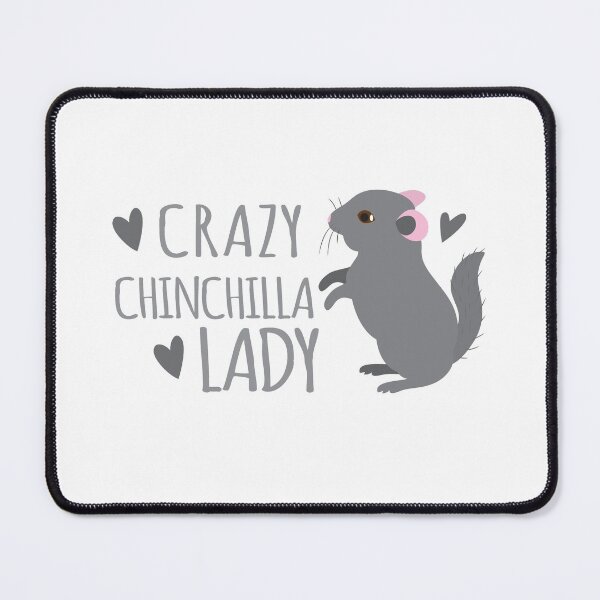 Item preview, Crazy Chinchilla lady designed and sold by jazzydevil.