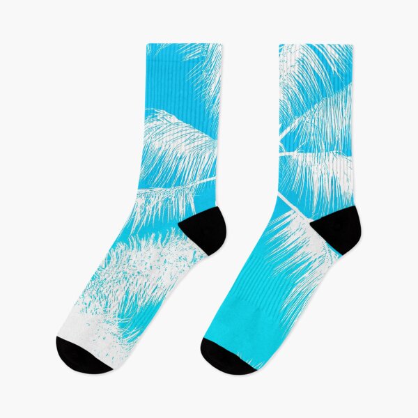 Item preview, White Palm Trees Teal Sky designed and sold by Vin  Zzep.