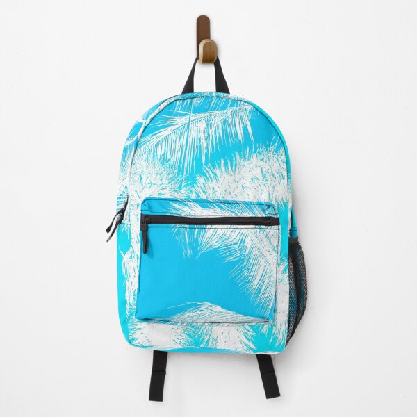 Item preview, White Palm Trees Teal Sky designed and sold by Vin Zzep.