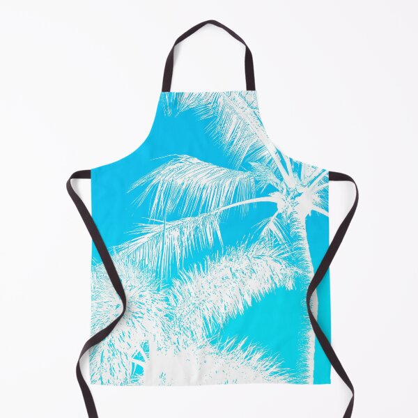 Item preview, White Palm Trees Teal Sky designed and sold by Vin Zzep.