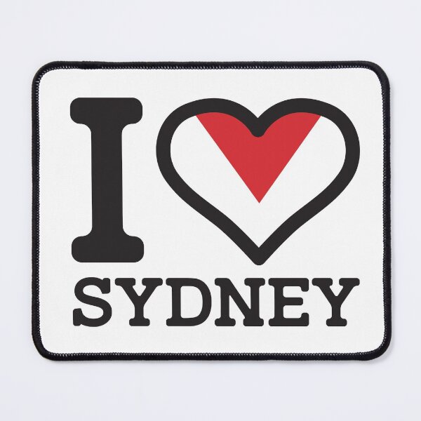 Item preview, “I love SYDNEY” Apparels, Merchandise, T Shirts, Leggings, Skirt, Mask, Apron, Eco Bag designed and sold by Ink Inc.