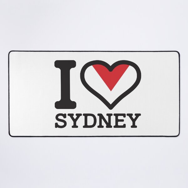 Item preview, “I love SYDNEY” Apparels, Merchandise, T Shirts, Leggings, Skirt, Mask, Apron, Eco Bag designed and sold by Ink Inc.