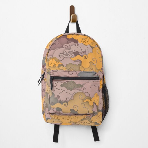 Item preview, Clouds Pattern Yellow Pink Brown 6 designed and sold by BrentHolzheimer.