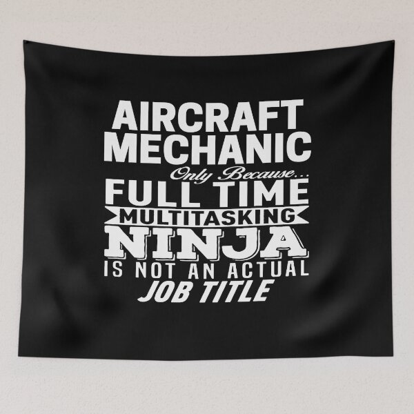 Item preview, Aircraft mechanic designed and sold by clickmostro.