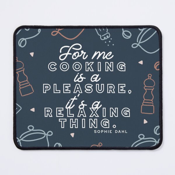 Item preview, Cooking is a Pleasure Thing Alternate Design designed and sold by FlinArt.