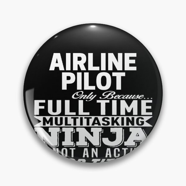 Item preview, Airline pilot designed and sold by clickmostro.