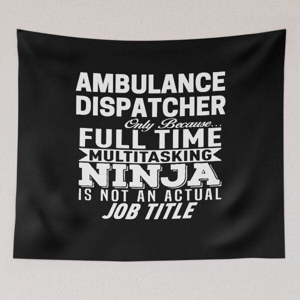 Item preview, Ambulance dispatcher designed and sold by clickmostro.