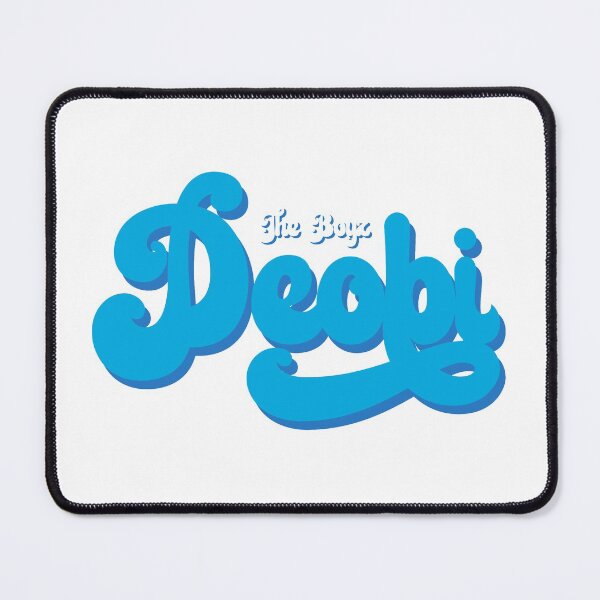 Item preview, The boyz deobi blue swirl text designed and sold by Morcawork.