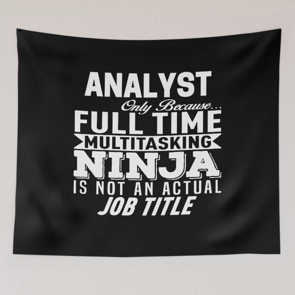 Item preview, Analyst designed and sold by clickmostro.