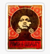 Angela Davis poster 1971 Sticker
