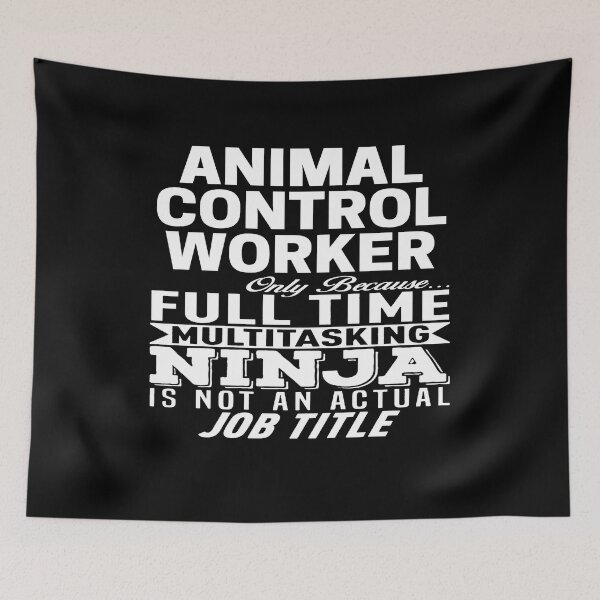 Item preview, Animal Control Worker designed and sold by clickmostro.