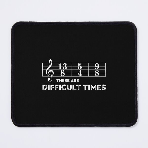 Item preview, Musician These Are Difficult Times designed and sold by teatordena.