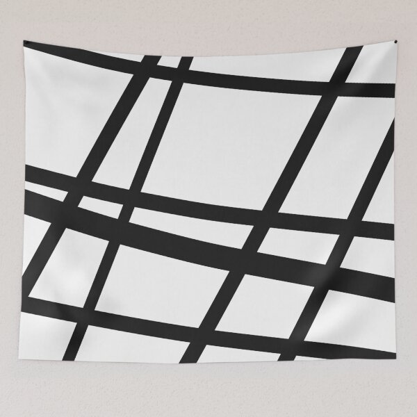 Item preview, Black and White Geometric Lines designed and sold by DHSTN.
