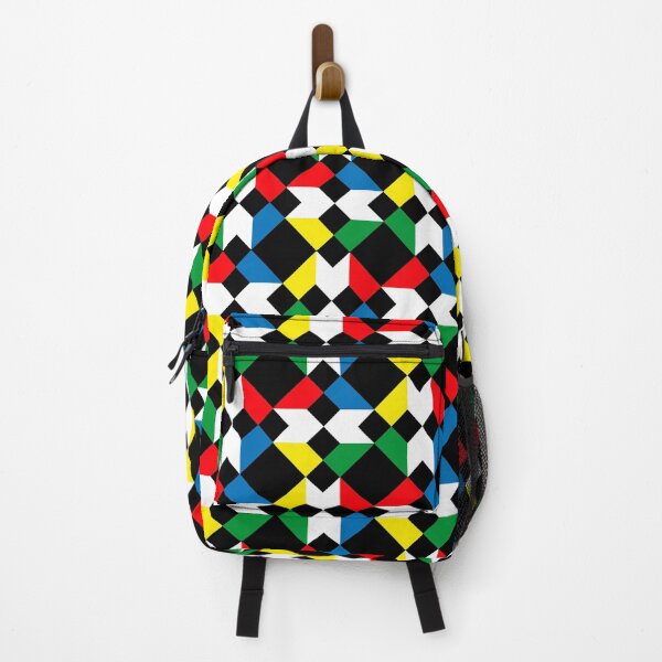 Item preview, Colorful pattern design art bauhaus designed and sold by trendartdesign.