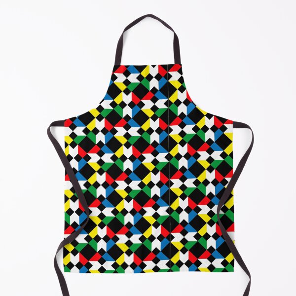 Item preview, Colorful pattern design art bauhaus  designed and sold by trendartdesign.