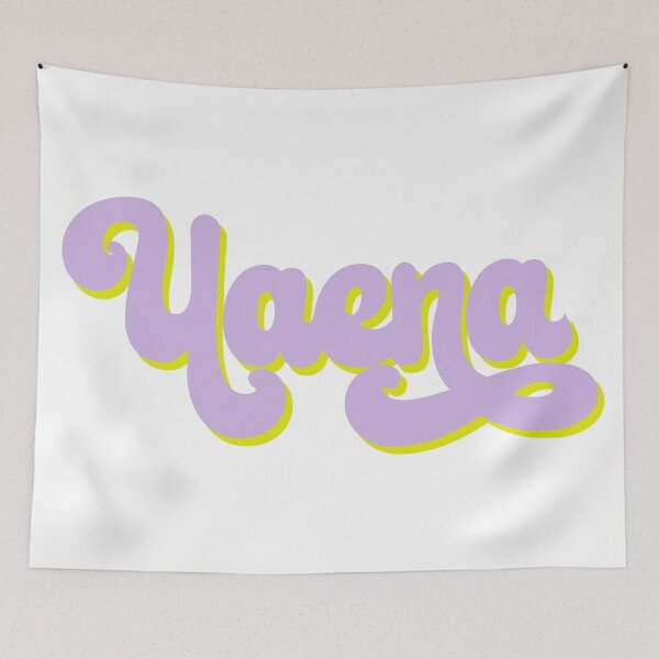 Item preview, IU uaena purple pastel text designed and sold by Morcawork.