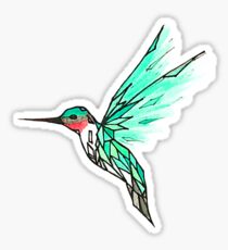 Glass Bird Sticker