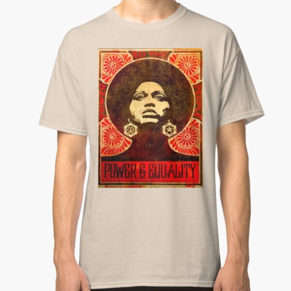 Angela Davis poster 1971 Classic T-Shirt