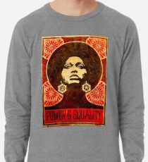Angela Davis poster 1971 Lightweight Sweatshirt