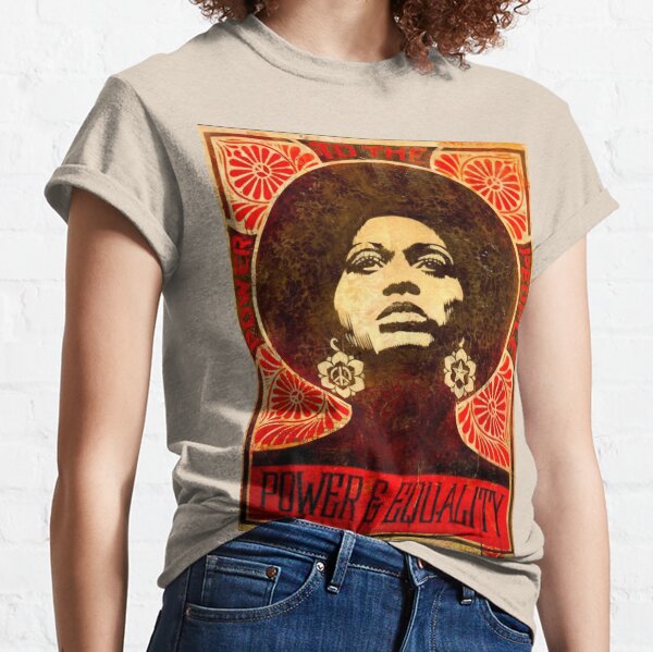 Angela Davis poster 1971 Classic T-Shirt