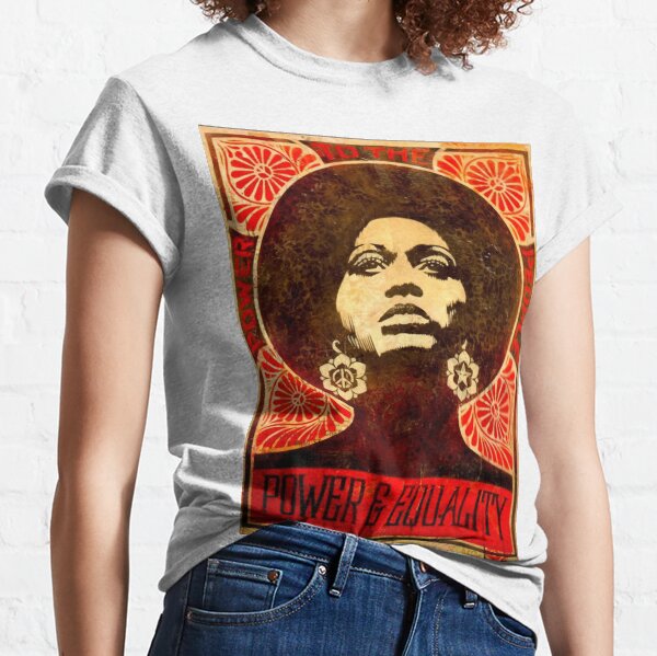 Angela Davis Plakat 1971 Classic T-Shirt