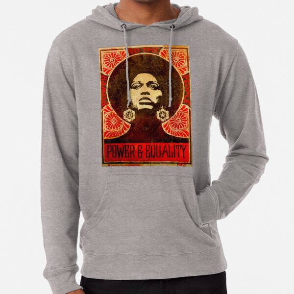 Angela Davis poster 1971 Lightweight Hoodie