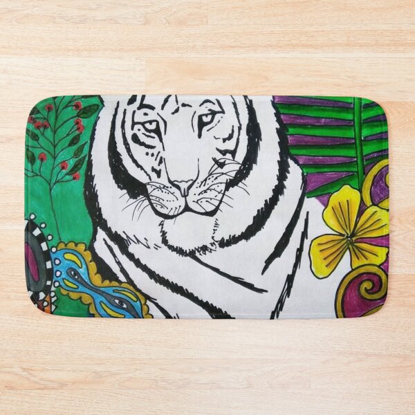 Item preview, Tiger in the color jungle designed and sold by BhARTi Taylor.