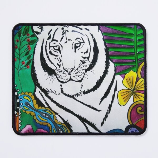 Item preview, Tiger in the color jungle designed and sold by BhARTi Taylor.