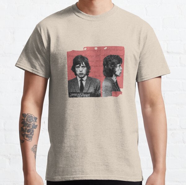 MICK JAGGER’S ARREST 1967  Classic T-Shirt
