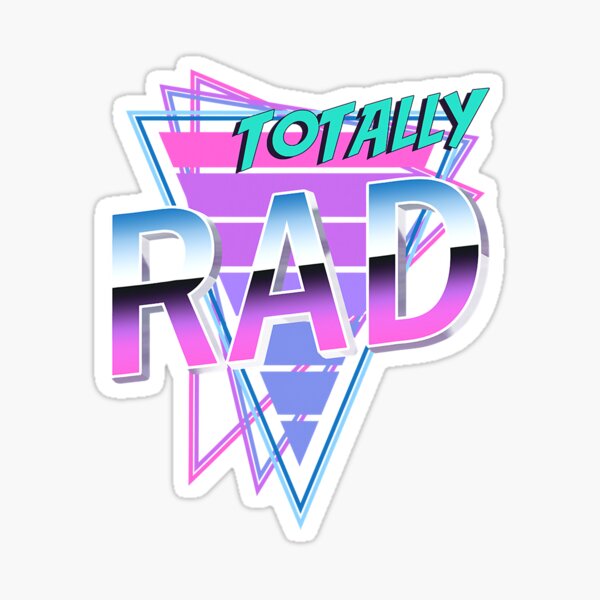Artikel-Vorschau von Total Rad 80's, designt und verkauft von ZacharyMarcus.