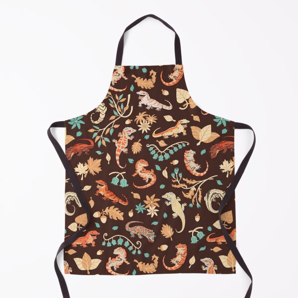 Item preview, Autumn geckos in dark brown designed and sold by Colordrilos.