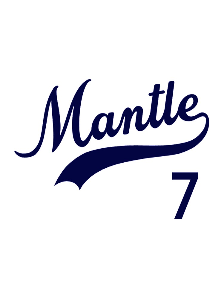 Mickey Mantle T-ShirtMickey Mantle 7, Yankees T-Shirt_by FanSwagUnltd_ |  Kids T-Shirt