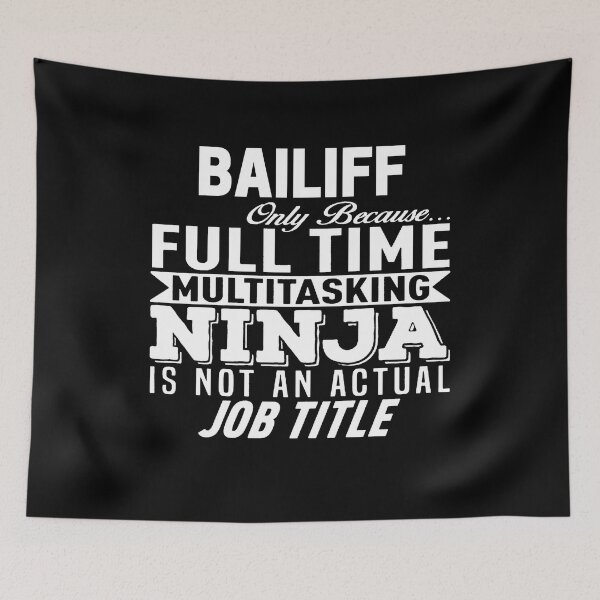 Item preview, Bailiff designed and sold by clickmostro.