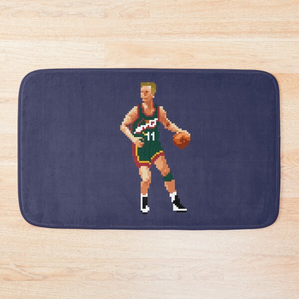 Item preview, Detlef Schrempf Pixel Dribble Qiangy designed and sold by qiangdade.