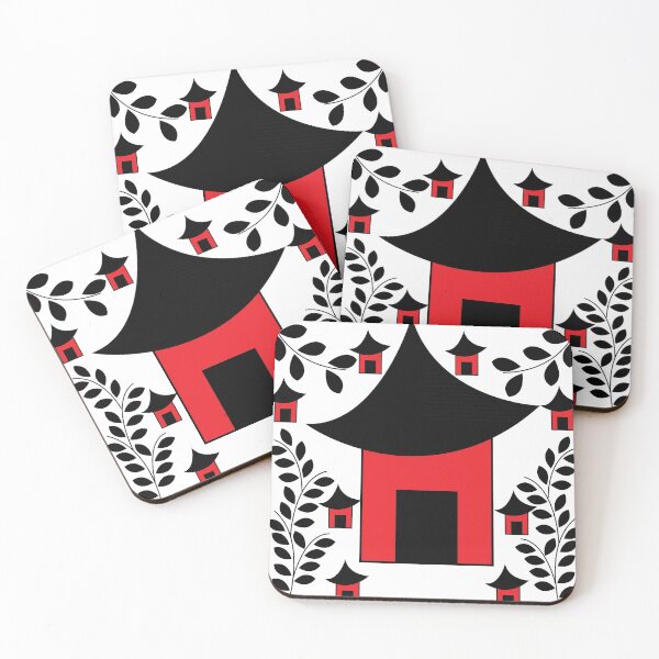 Item preview, Japanese Art Style Vintage Pattern Leaf Pattern Japanese Patterns designed and sold by Nisha Prabhu.